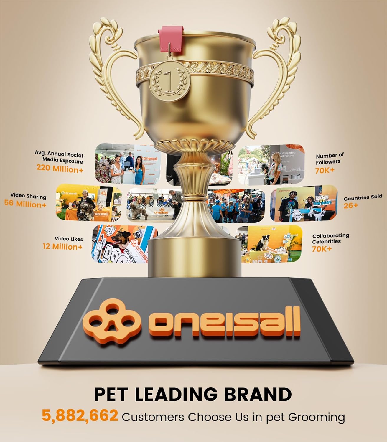 Oneisall Automatic Cat Feeder,3.5L/12 Cups WiFi Cat Food Dispenser with APP Control, Automatic Pet Feeder for Dry Food, Portion Control for 1-12 Meals/Day Timed Cat Feeder
