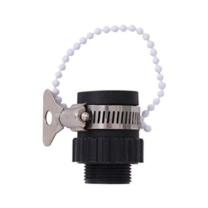 Agromato durable universal tap adapter 3/4 inch male thread for garden irrigation timers