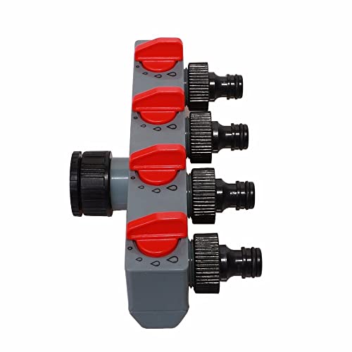 Aqualin 4 - Way/2 - Way Hose Splitter with Copper Connector - Agromato