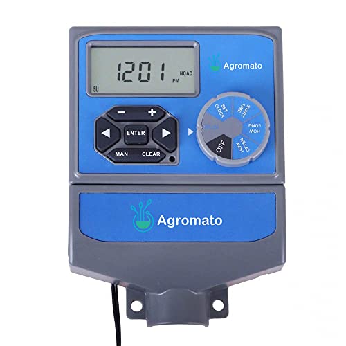 Aqualin 8 Stations/11 Stations Automatic Irrigation AC 230V Input Controller Water Timer - Agromato