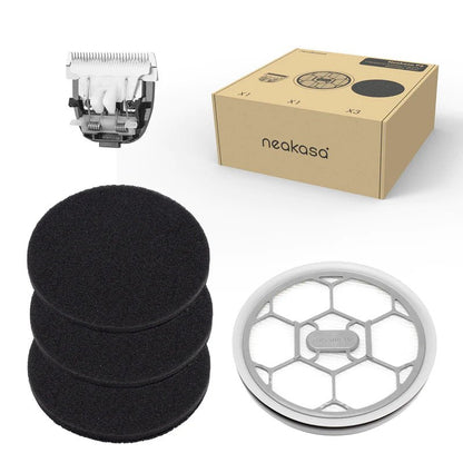 Clipper Blade, Sponge Filter, HEPA for Neakasa P2 Pro - Agromato