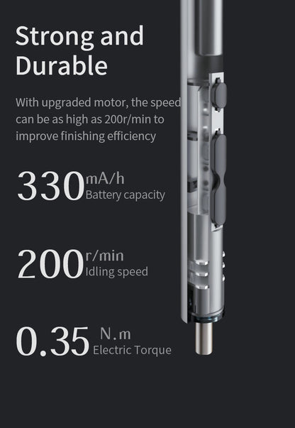 Kingsdun Mini Electric Screwdriver, 62 in 1 Cordless Precision Power Screwdriver with 48 Bits, Rechargeable Electrical Screwdriver Repair Tool Kit with LED Lights Magnetic Mat for Phones PC Laptops - Agromato