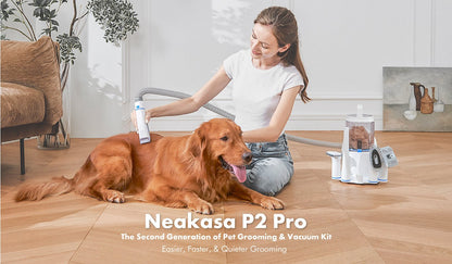 Neakasa P2 Pro 5 - in - 1 Dog Cat Grooming Kit with Vacuum - Agromato