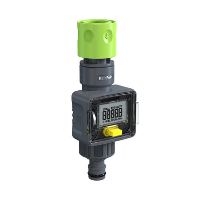 RainPoint ICS006 digital hose end water flow meter for garden irrigation tracking
